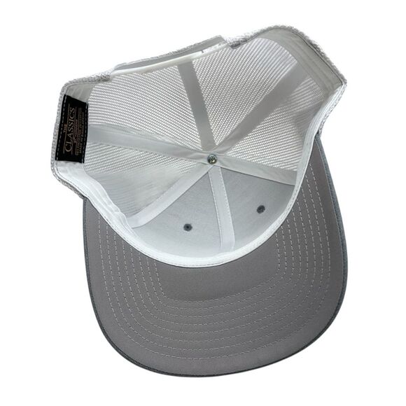 B.W. Biscuit Mesh Back Two-Tone Great Dane Trucker Hat - Picture 3 of 3